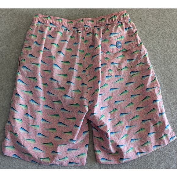 Peter Millar Mens Swim Trunks Medium Seaside Collection Shorts Fish Lined - Picture 2 of 9